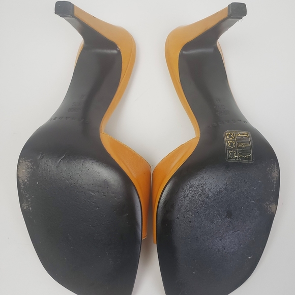 Casadei Womens Open Toe Heel Slide Buckle Sandals - Picture 8 of 13